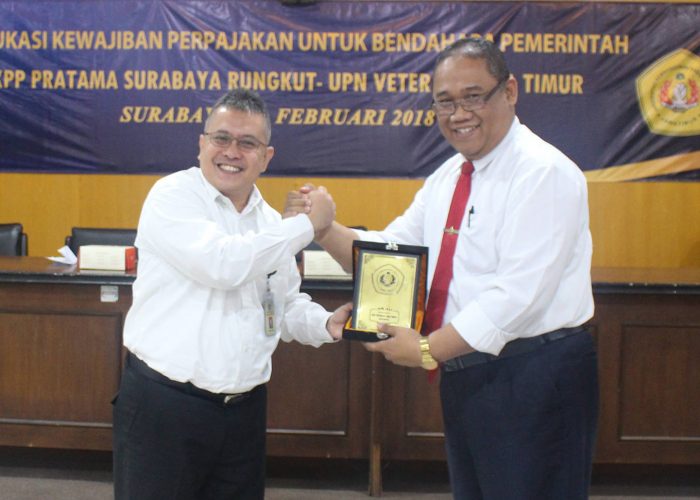Edukasi Kewajiban Perpajakan Untuk Bendahara Pemerintah Kpp Pratama Surabaya Rungkut – UPN “Veteran” Jawa Timur