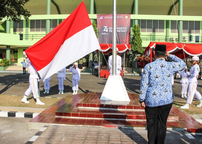 Upacara Peringatan HUT RI ke 74 : SDM Unggul, Indonesia Maju