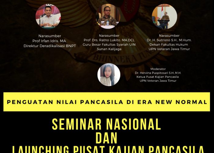 Seminar Nasional dan Launching Pusat Kajian Pancasila