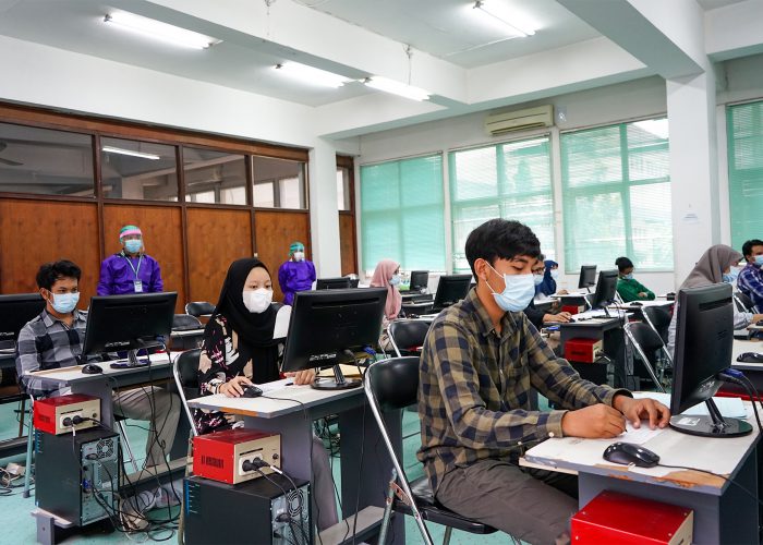 UPNVJT Gelar UTBK-SBMPTN, Terapkan Protokol Kesehatan Secara Ketat