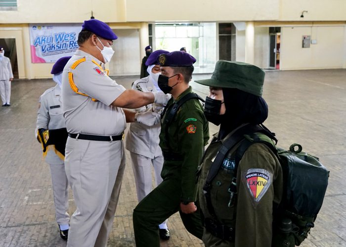 Upacara Pembukaan Pradiklatsar Menwa, Rektor : Menwa harus Jadi Salah Satu Pondasi Pembentukan Karakter Kampus Bela Negara