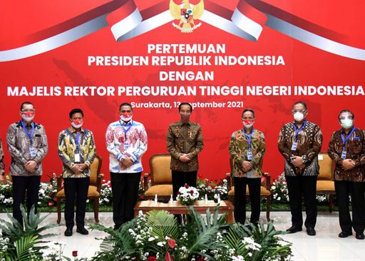 Pertemuan Presiden Jokowi dengan Majelis Rektor PTN : “Fasilitasi dan Kembangkan Talenta Mahasiswa”