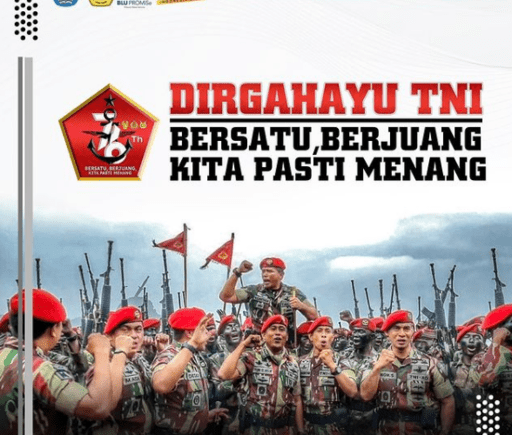 Dirgahayu TNI yang ke-76 tahun