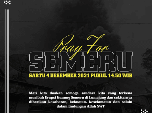 PRAY FOR SEMERU