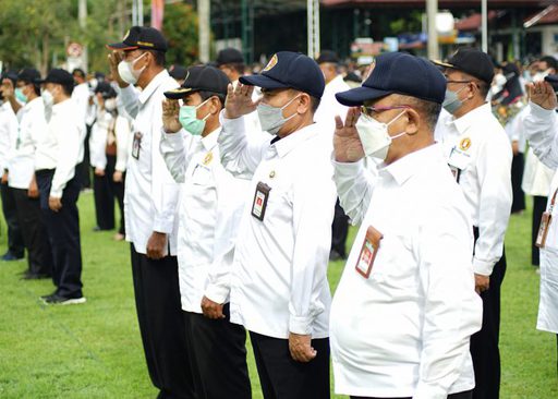 Peringati Hari Bela Negara ke 73 tahun, Tiga UPN Veteran Laksanakan Upacara Bersama