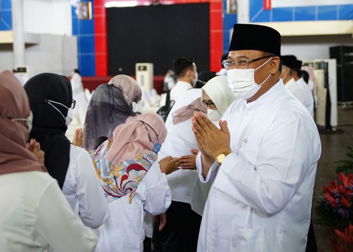 Halal Bihalal Keluarga Besar UPNVJT, Silaturahmi Jalin Harmoni di Hari yang Fitri