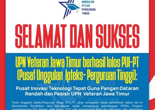 Selamat dan Sukses UPNVJATIM lolos PUI-PT