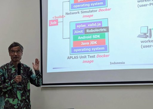 Belajar Computing System bersama Prof. Funabiki dari Okayama University