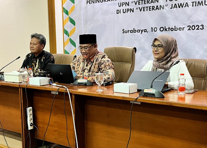 Kunjungan Studi Banding UPN Veteran Yogyakarta ke UPN Veteran Jawa Timur untuk Tingkatkan Capaian IKU
